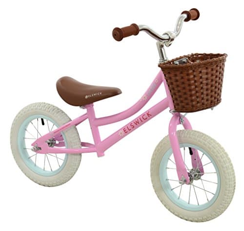 12" Daisy KIDS Runner BIKE - Childrens Falcon (Girls Bicycle) in PINK Ages: 2-4