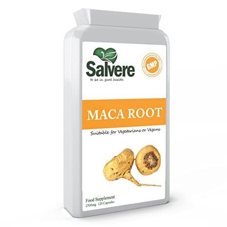 Maca Root Capsules 2500mg for Menopause Symptoms & Healthy Menstrual Cycle, Helps to Maintain Normal Hormone Balance & Alleviates Mood Swings, Menstrual Cramps & Mood Disorders, Increased Fertility in Both Men & Women, Most Trusted Brand