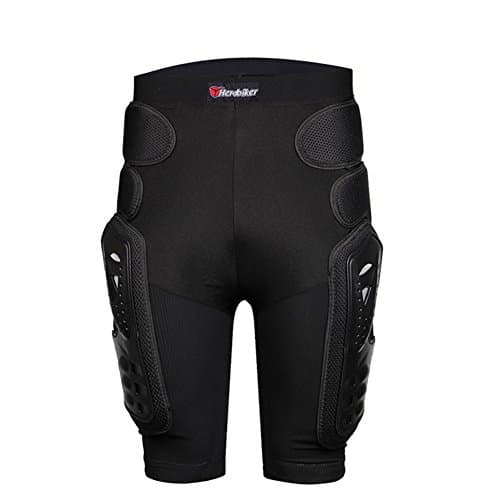 Cather Store Protective Armor Pants Hockey Knight Gear for Motorcycle Motocross Racing Ski Protect Pads Sports Hips Legs (Small)