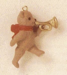 QXM4799 March of the Teddy Bears 3rd 1995 Hallmark Miniature Ornament