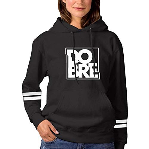 Womens Hoodie D-obre Brother Cool Long Sleeve Fleece Pullover Hoody Sweatshirt