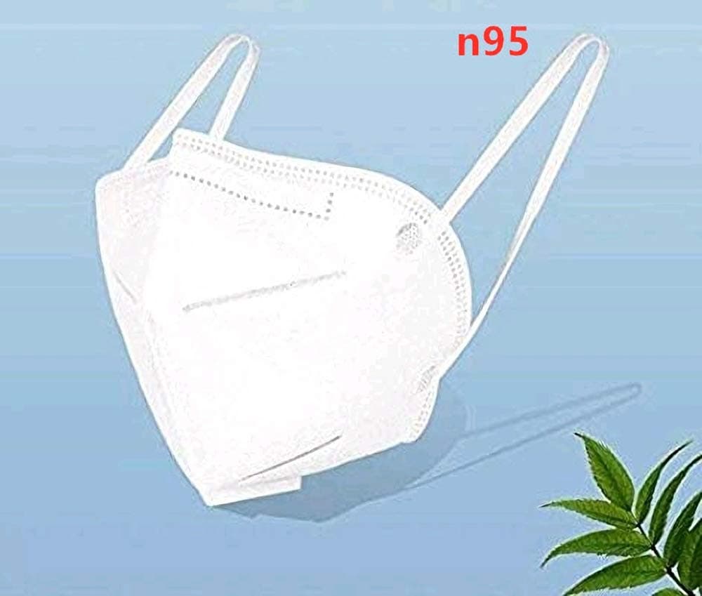 YZG life- 10 pcs KN95 Mask,n95 Respirator Mask, Respirator Protective Facial Mouth-muffle  Anti-aerosol  Anti-droplet Anti-dust Anti-haze Ear-hanging Type(1pc)