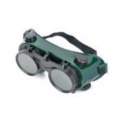 Noctronique DX139641 Noctronique Safety Welding Goggles with Flip-Up Front Lens, Dark Green: Black