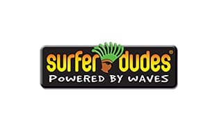 Surfer Dudes Legends & Surfer Pets Wave Powered Mini-Surfer, Pet and Surfboard Beach Toy - H2O and Rusty