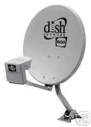 Dish Network 500 Satellite Dish with Quad LNB