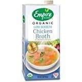 Empire Kosher Chicken Broth Gluten Free Kosher For Passover 32 oz. Pack of 6.