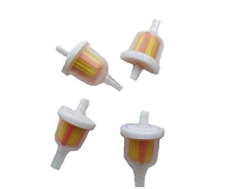 Partsvariety FUEL FILTER for Chinese made 50cc, 70cc, 90cc, 100cc, 110cc, 125cc, 150cc, 200cc, 250cc ATV, GO-KART, DIRT BIKE, POCKET BIKE, SCOOTER