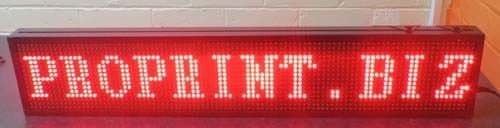 Scrolling Message USB Programmable LED Display Sign Board 960x160mm