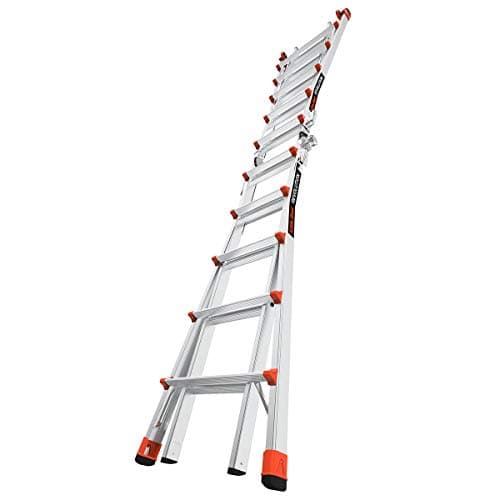 Little Giant Ladder Systems 12022 Revolution Multi-Use Ladder, Foot Purpose, Gray, 22 Ft