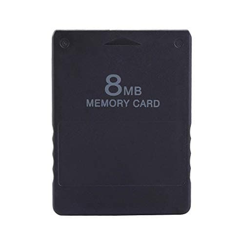 Memory Card for PS2, 8M-256M Game Memory Card High Speed for Sony Playstation 2 PS2. Games Accessories for Saving Games and Informations(8M)