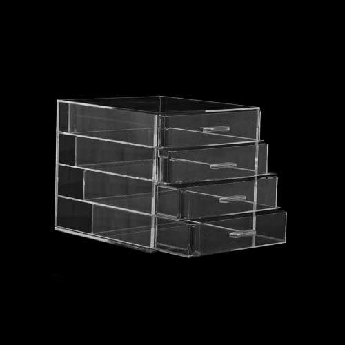 Acrylic Cube Makeup Organizer (4 drawers)