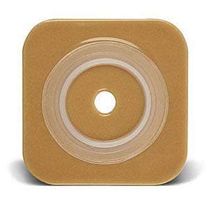 ConvaTec401577 SUR-FIT Natura Two-Piece Stomahesive Skin Barrier, No Tape Collar, Cut-to-Fit, 2-3/4" Flange, 5" Length, 5" Width, Pack of 10