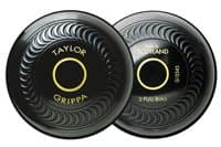 Taylor Grippa Pair Black High Density Crown Green Bowls