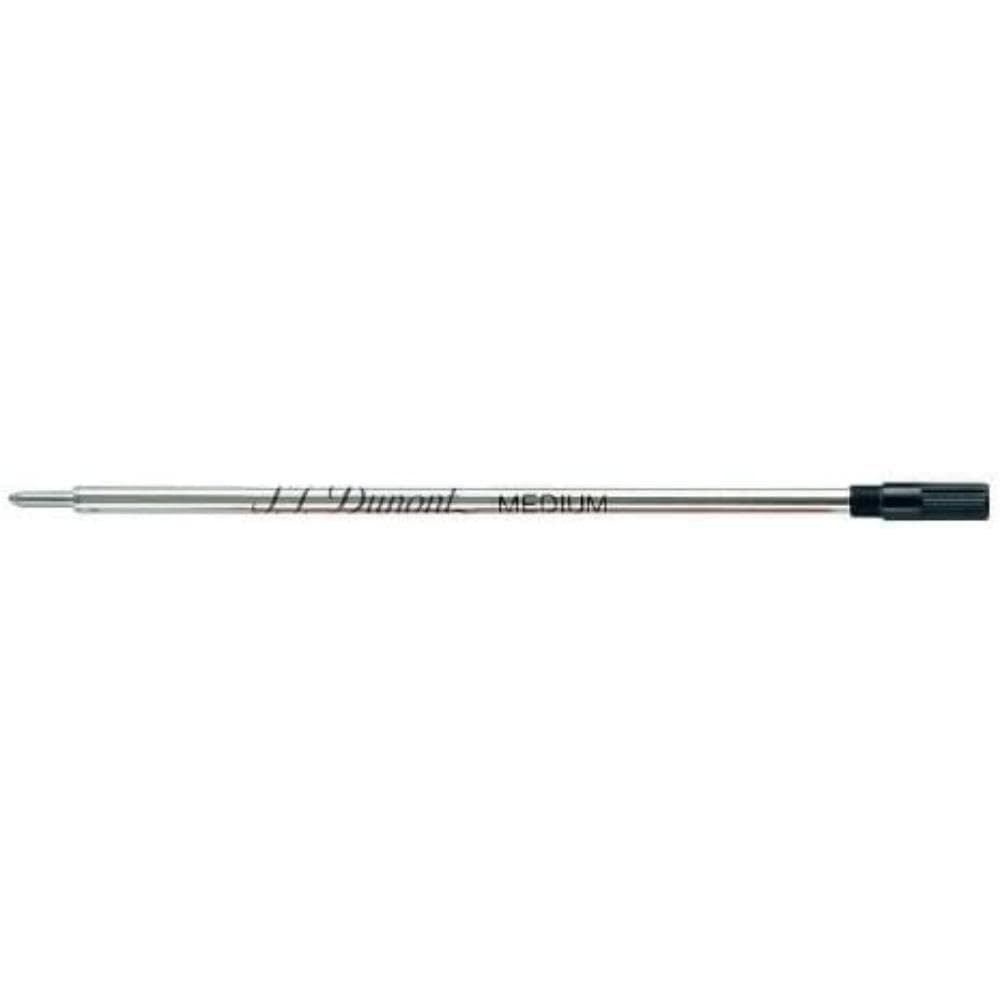 Stratton Essential Supply S.T. Dupont Medium Ballpoint Refill - Black (Pack of 2)