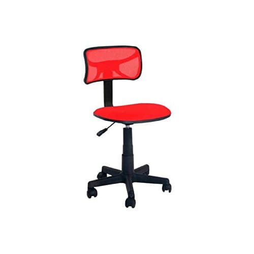 Urban Shop Swivel Mesh Chair, Multiple Colors (red)