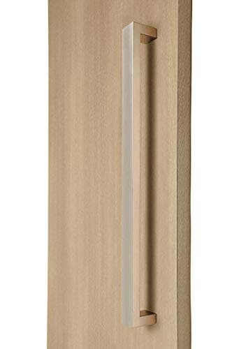 Strongar Modern & Contemporary/Commercial/Residential/Rectangular/Square / 1219mm / 48 inches Push-Pull Stainless-Steel Door Handle - Brushed Satin Finish
