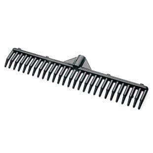 Sweepa - Rubber Rake (Head Only) No Scratching, No Noise, Flexible 100% Rubber rake for Leaves, Pine Needles and Pine Cones