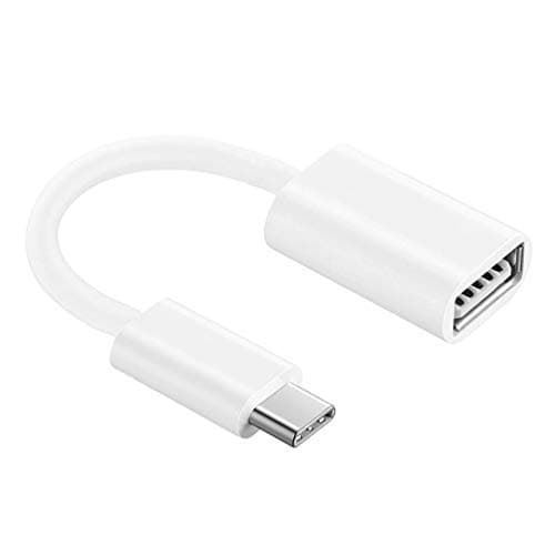 OTG USB-C 3.0 Adapter (2 Pack) Compatible with Palm PVG100 to Quick Multi-Use Functions to Backup, Keyboard, mice, Thumb Drives, Saves, More (White)