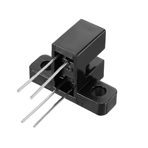 uxcell 10 Pcs 7/64" Slot PCB Photo Interrupter Slotted Optical Sensor Switch HY805