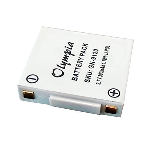 2 Pack Replacement Battery GN9120 for GN Netcom 9120 Wireless Headset (300mAh, 3.7V, Li-Pol)