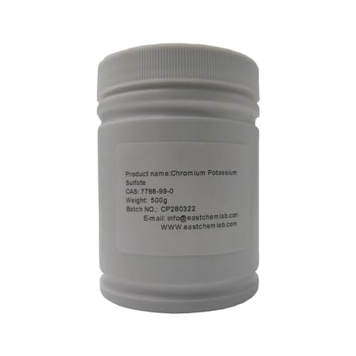 Chromium Potassium sulfate dodecahydrate, Chromium Alum, Potassium Chromium Alum, Crystallization Experiment, Chemical reagents (500g/17.6oz)