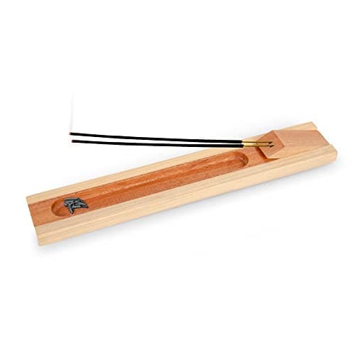 Soulveda Kraftz Handcrafted Wooden Merry Go Round Agarbatti Stand | Pack Of 1, Made With Natural Wood, Incense Holder & Ash Catcher | Wooden Agarbatti Stand For Home, Meditation, Office