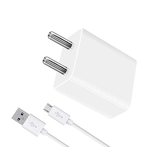 Fast Charger for Samsung Galaxy Grand 2 / Samsung Grand2 Charger Original Adapter Like Mobile Charger | Power Adapter | Wall Charger | Fast Charger | Android Smartphone Charger | Battery Charger | Hi Speed Travel Charger With 1 Meter Micro USB Cable Charging Cable Data Cable (2.4 Amp,RE, WHITE)