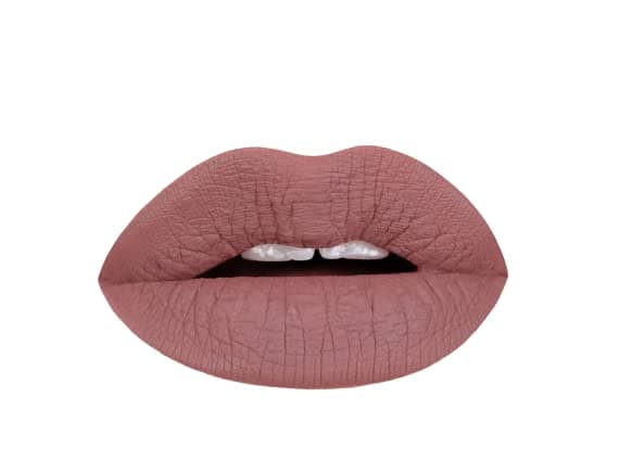 Sepia Brown Matte Liquid Lipstick | Grey Brown Lip Color, Greige, Vegan and Cruelty-free, Waterproof, Long-Lasting Lipstick, Dye-free (Sepia Brown)