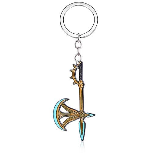 Riman Seven Deadly Sins Escanor Axe Rita Sun Giant Axe Same Axe Keychain