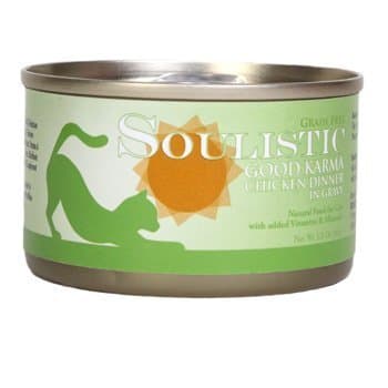 Soulistic Originals Good Karma Chicken Dinner in Gravy Wet Cat Food, 3 oz., Case of 12