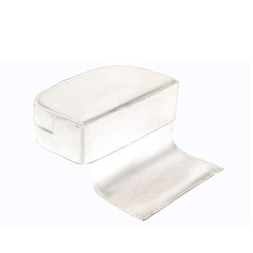 Salon Booster Seat Chair For Child Hair Hairdressing Faux Leather Urbanity White