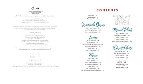 Watercolor Botanicals: Learn to Paint Your Favorite Plants and Florals