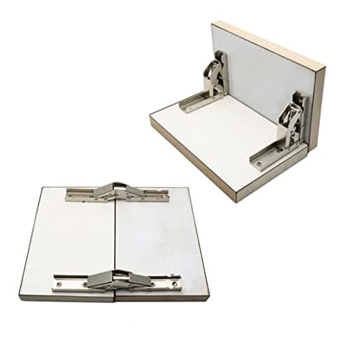 90 Degree Folding Door/Shelf Hinge Hidden Bracket Table Holder Furniture Parts(4pc)