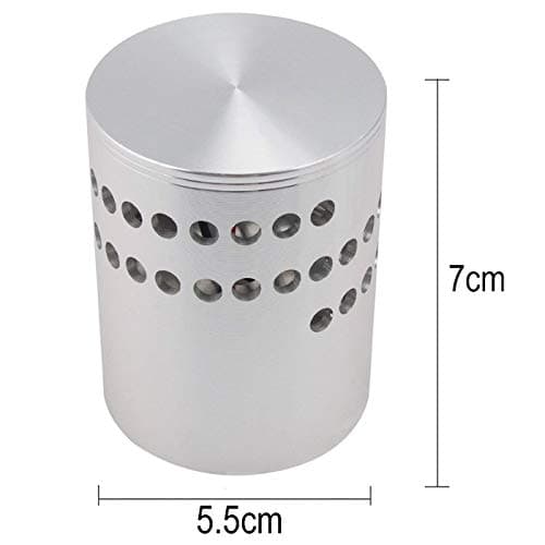 3W LED aluminium wall light (for bathroom/corridor lamps, modern wall spotlight effect), aluminium, blue, E27, 6.00 W