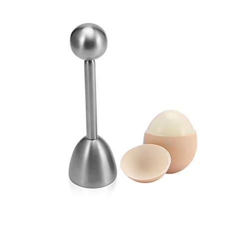 Egg Cracker Topper Cracker Shell Top Cutter Knocker Stainless Steel Opener Shell Remover Cooker Accessory