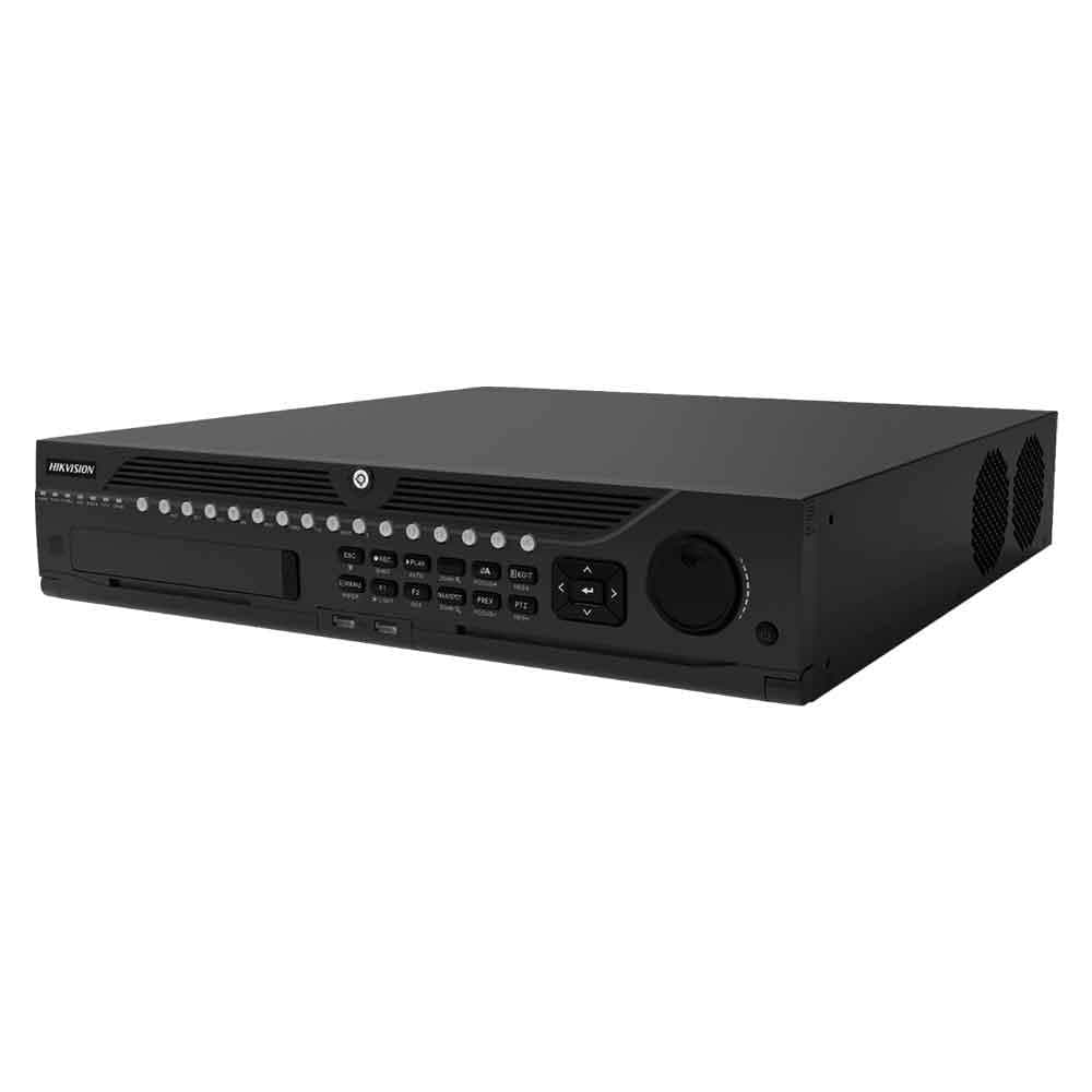 Hikvision DS-9664NI-I8 64 Channel NVR H.264/H.264+/H.265 Video Compression, Up to 12MP HDMI Resolution 16SATA