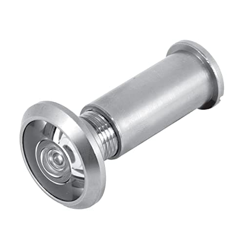Prime-Line 0.56 in. Dia. 200 deg. Satin Nickel Brass Door Viewer