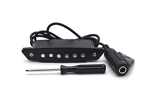 SH-85 Soundhole Pickup with Active Power Jack for Acoustic Guitar Soundhole Pickup