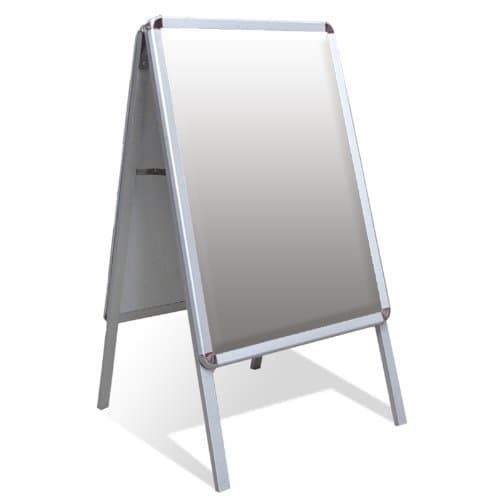 A2 A-Board Pavement Sign Double Sided Poster Holder Outdoors