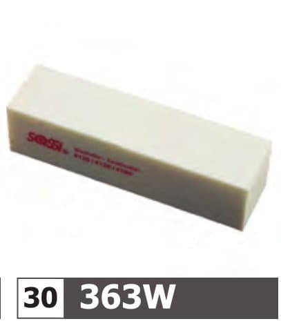 Sassi 120/120/180 Grit White Emery Block 12 pieces, Professional, salon , pedicure, manicure, nail art, nail block, sanding paper, emery board, miracle shiner, washable, sanitizable, shiner, buffer, buffer block, cosmetic