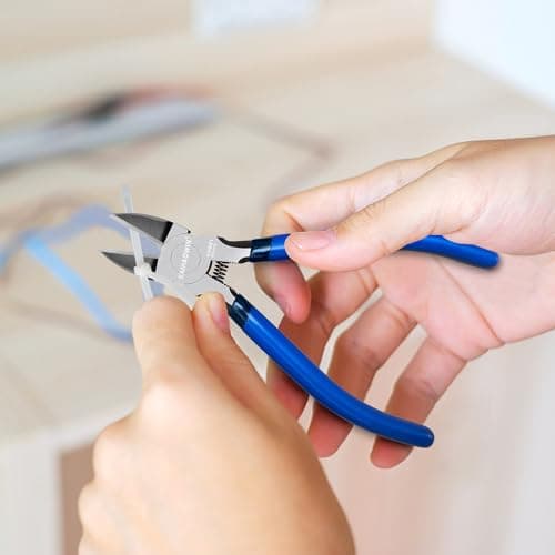 5 PCS Wire Cutters, KAIHAOWIN 6 inch Dikes Wire Cutters