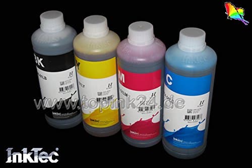 4x 1000ml 1L Inktec Refill Pigment Ink Refill Printer Ink for Canon PGI-525/CLI-526 1500 of 2500 XL MAXIFY iB4050 MB2050 MB2350 MB5050 MB5350