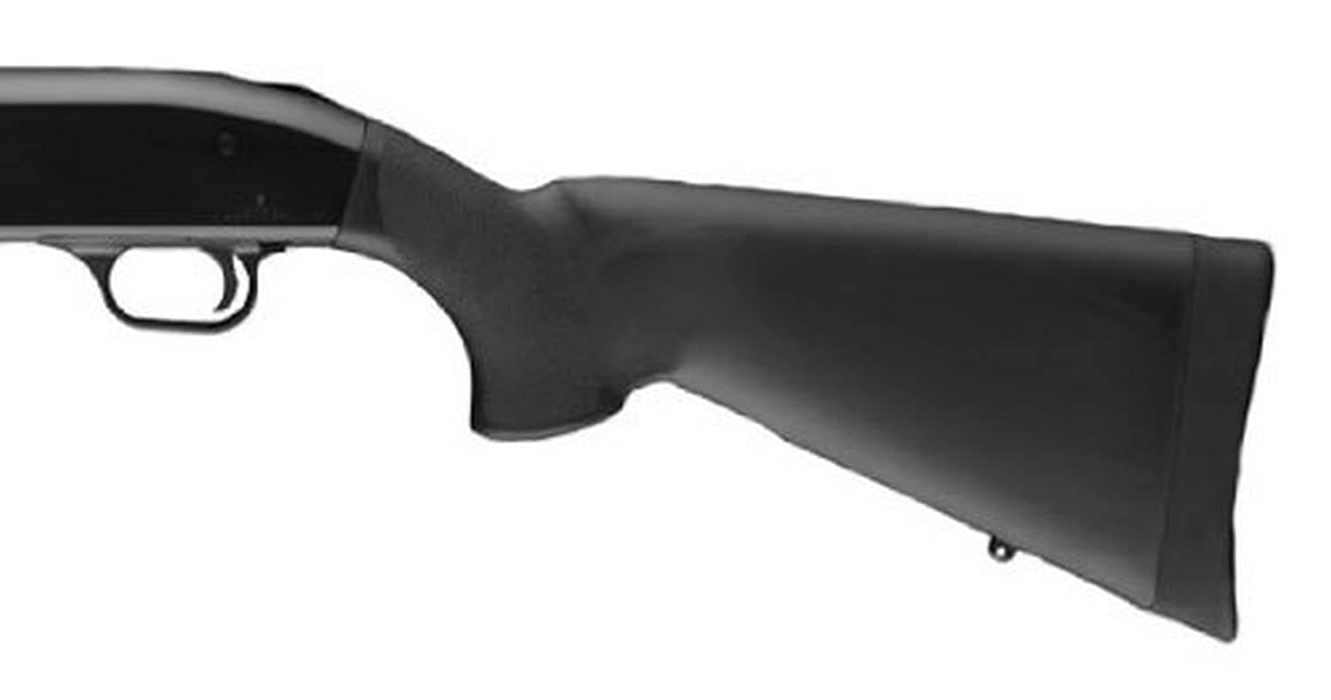 Hogue Overrubber Shotgun Stock Mossberg 500 - Black