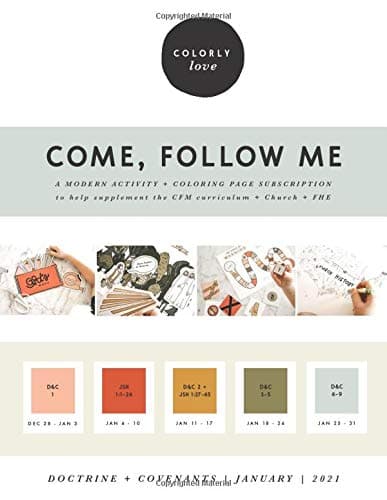 January 2020 | Come, Follow Me | Colorly Love