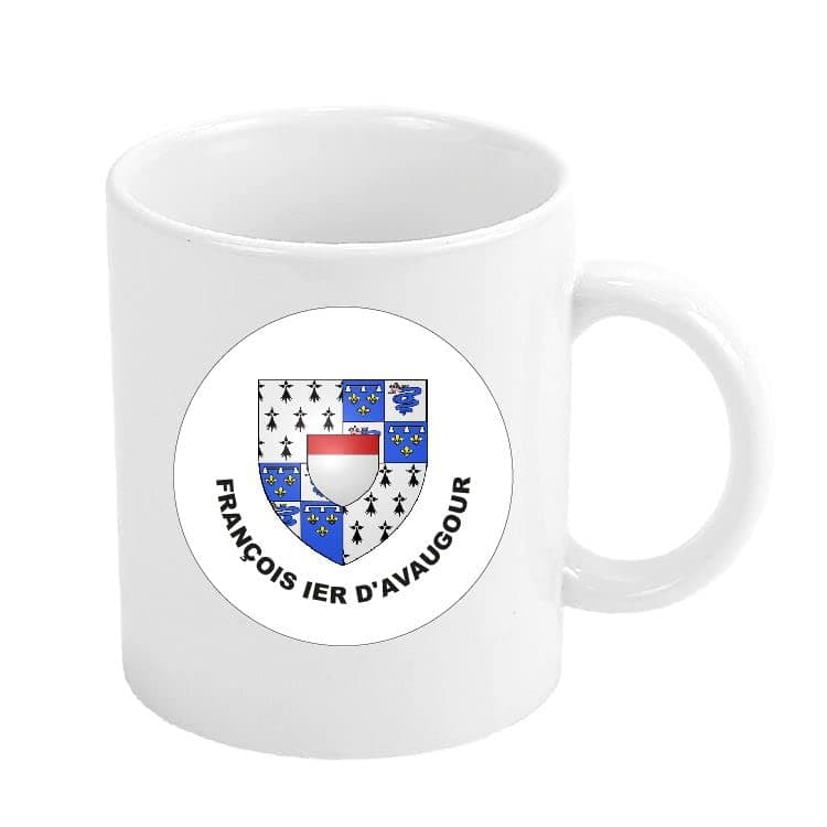 MUG . FAMILLE FRANÇOIS IER D'AVAUGOUR BRETAGNE FRANCE