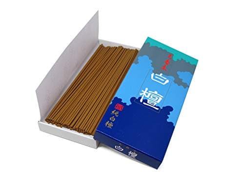 Seikado Japanese Sandalwood Incense Sticks Daikoboku Byakudan Small Pack - 5.5 inches 64 Sticks - Made in Japan