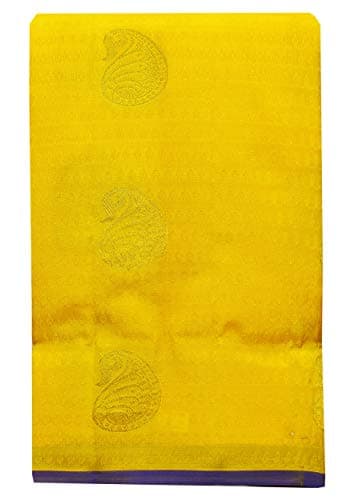 Saravanabava Silks - Kanchipuram Silks Sarees Pure Pattu Without Border Body Jari Butta Traditional Sarees S15-2