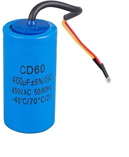 Capacitor US 450VAC 400uF Appliance Motor Start Run CD60