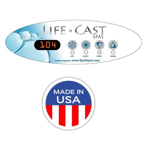 LifeCast Rocksport Hot Tub Portable Spa 28 Jets & Lounge Seat: 120V Plug-n-Play / 240V Convertible (made by Strong Spas/Durasport)