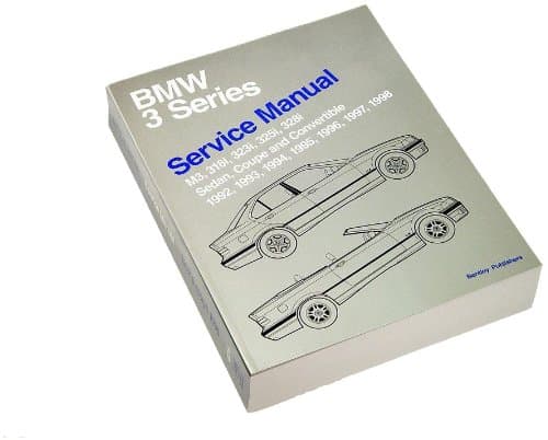 Bentley W0133-1614947-BNT Paper Repair Manual BMW 3 Series (E36)
